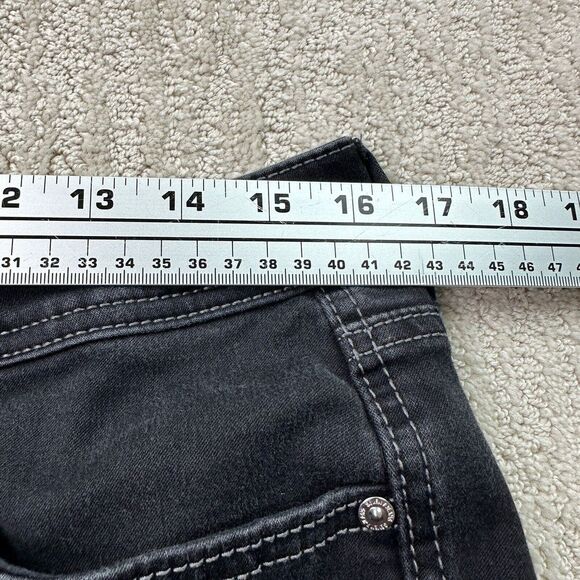 Seven 7 Madison Skinny jeans Women's Black Denim Size 12 - Picture 3 of 13